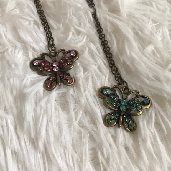 Jewelry - Just In 🦋 Brass Butterfly pendant & Necklace 🦋